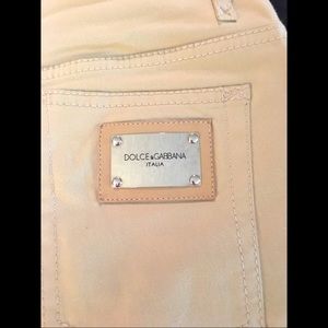 Dolce & Gabbana Khaki Capris